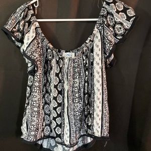 Off the shoulder top